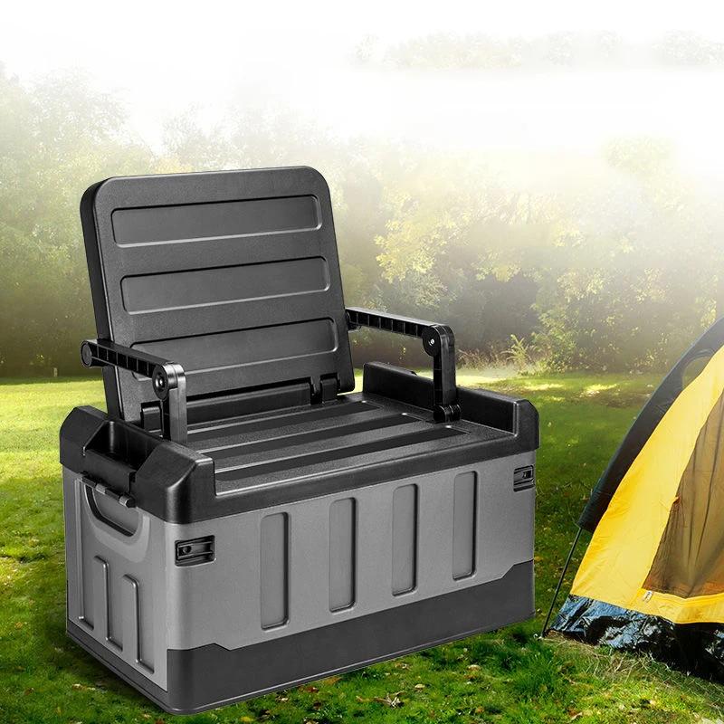 시트 디자인 접이식 보관함, 야외 캠핑 피크닉 낚시 의자, 대용량 방수 자동차 보관함, 베어링 200kg